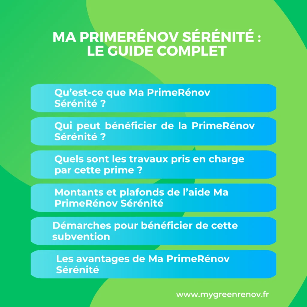 Ma PrimeRénov Sérénité