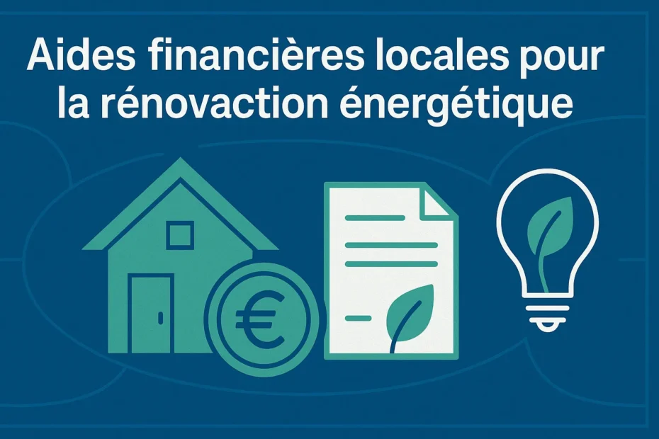aides financières locales pour la rénovation énergétique